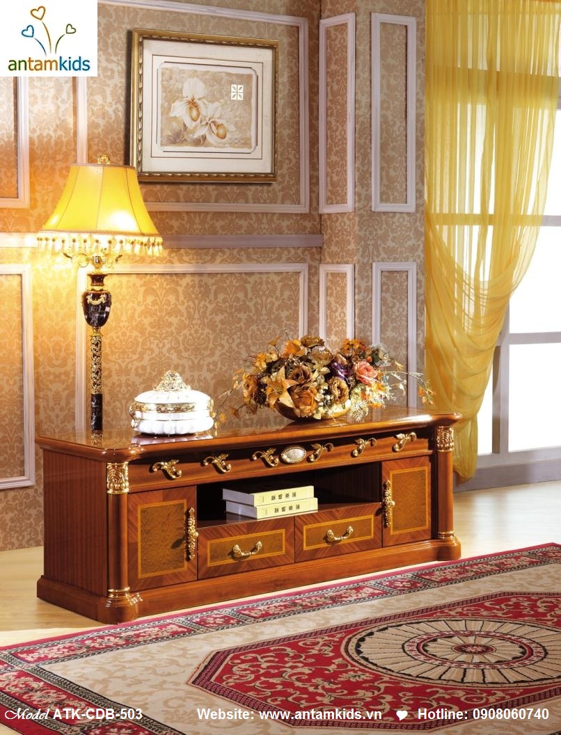 Nội thất cổ điển cao cấp nhập khẩu, Nội thất phong cách châu Âu cổ điển siêu đẹp! AnTamKids.vn