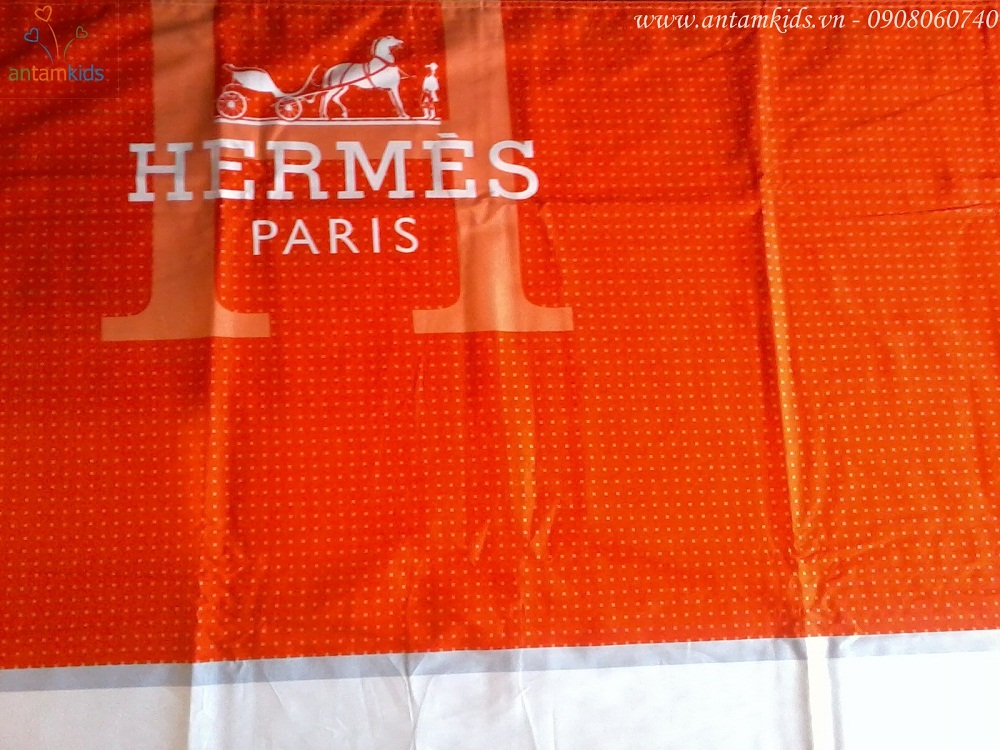 Chăn ga gối mền drap thương hiệu hàng hiệu Hermes Paris sang trọng quyến rũ & cá tính sành điệu - AnTamKids.vn