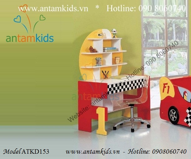 Bộ phòng ngủ hình xe ô tô ATKD112B