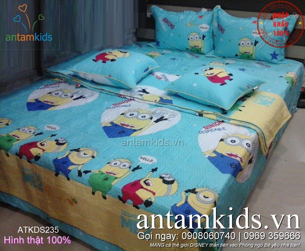 Chăn ga gối minion cho bé trai bé gái, chăn ga gối hình minion ngộ nghĩnh, chăn ga gối đệm minion đẹp, ga giường minion dễ thương, chăn ga gối đệm hoạt hình minion, drap trải giường minion, gối ôm minion, chăn ga minion, chăn gối drap mền minion cao cấp nhập khẩu tuyệt đẹp