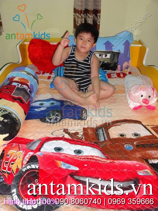 Bộ Mền drap McQueen của con trai mẹ Mai Sương_tp Hồ Chí Minh cực đáng yêu - AnTamKids.vn