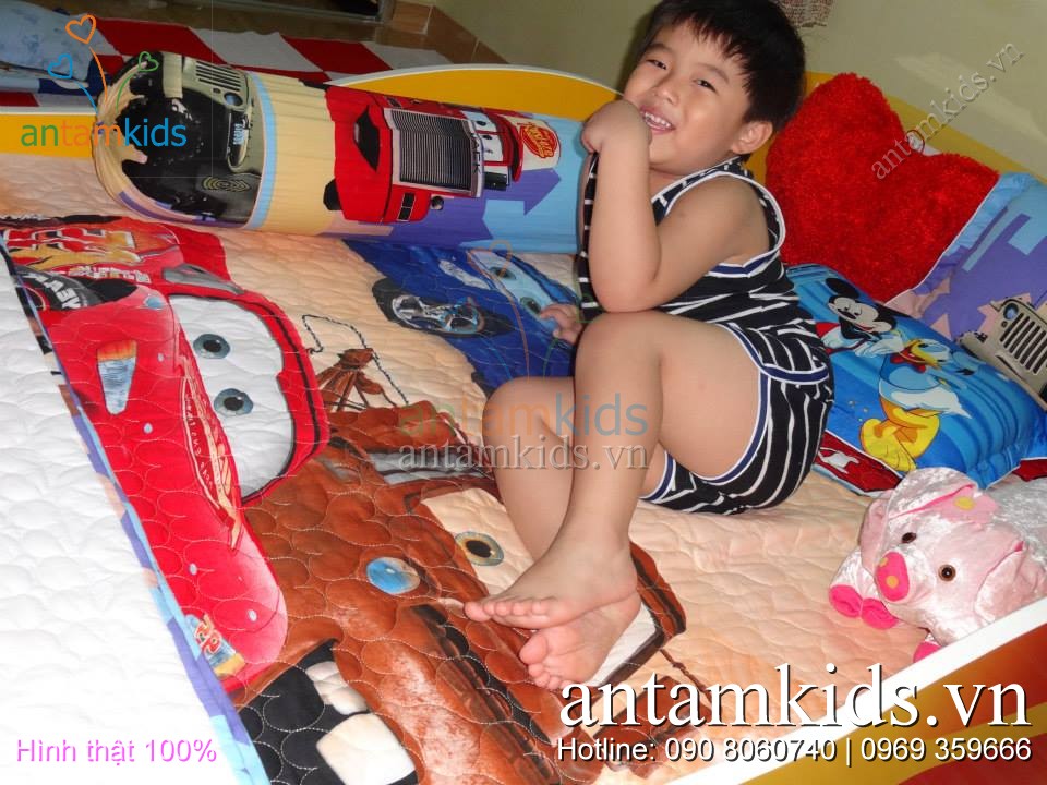 Bộ Mền drap McQueen của con trai mẹ Mai Sương_tp Hồ Chí Minh cực đáng yêu - AnTamKids.vn