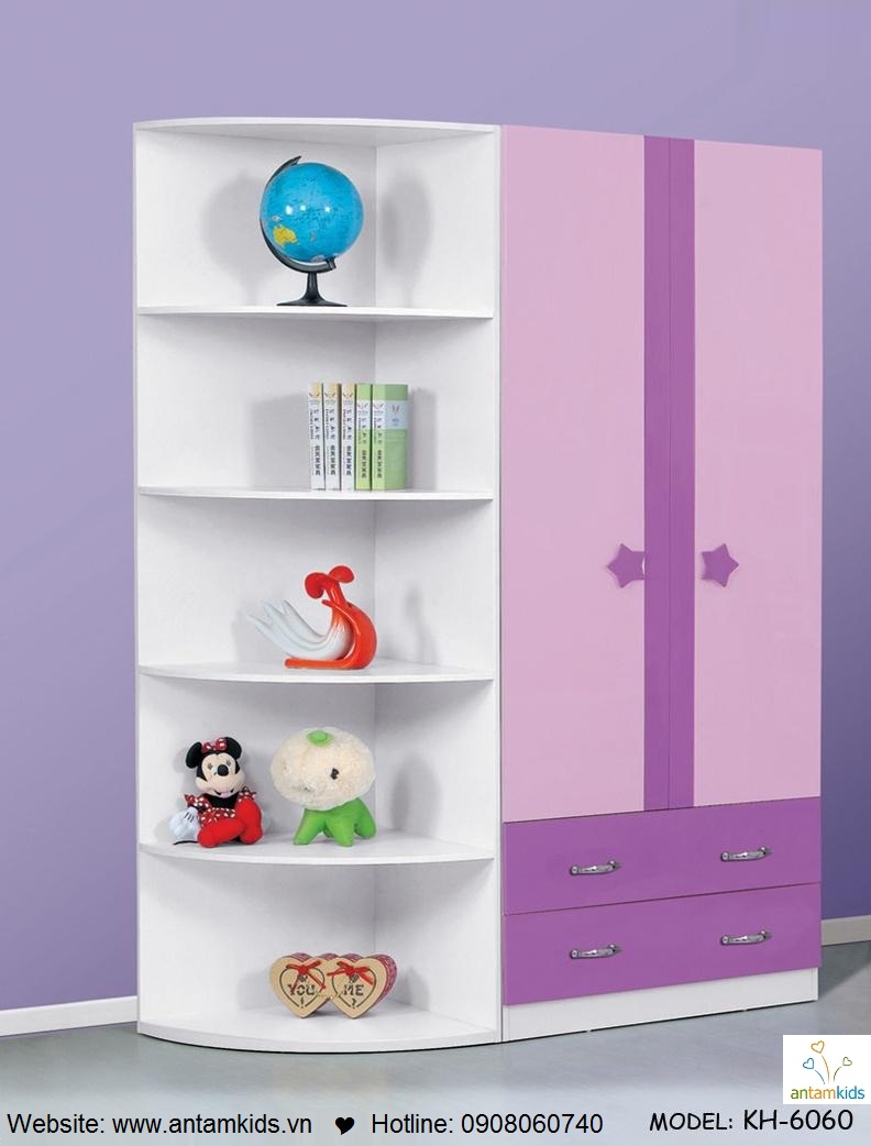 Phòng ngủ trẻ em KH-6060 đẹp thiên thần, Tu ao TRE EM ANTAMKIDS