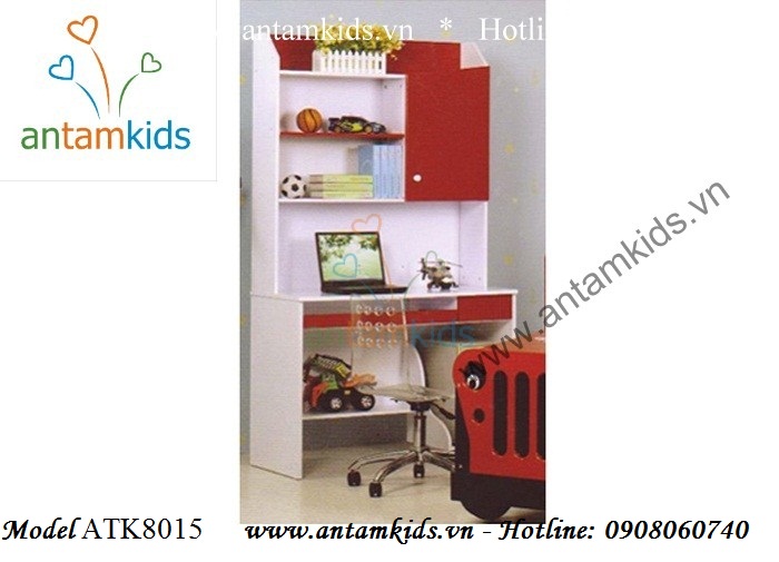 Giường xe oto car màu đỏ  ATK8015