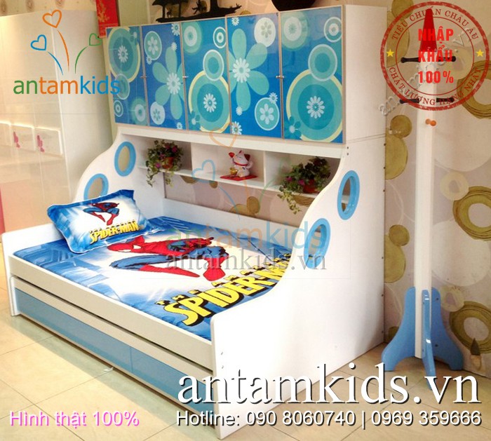 Giuong 2 tang keo cho be antamkids.vn