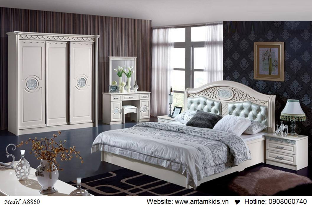 Phòng ngủ KH-A8860, noi that phong ngu, phong cuoi dep