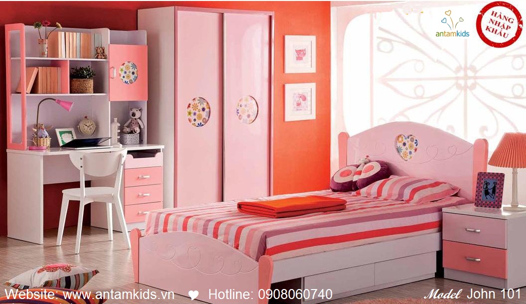 Phòng ngủ cho bé John 101 đẹp thiên thần | PHONG TRE EM ANTAMKIDS