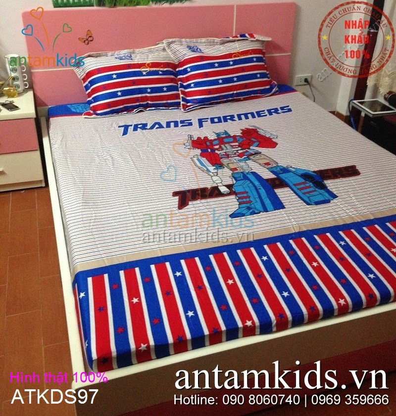 Chan ga goi Transformer Robot bien hinh cho be trai - Men drap AnTamKids