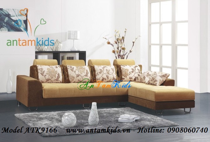 Sofa vải sang trọng hiện đại Antamkids.vn