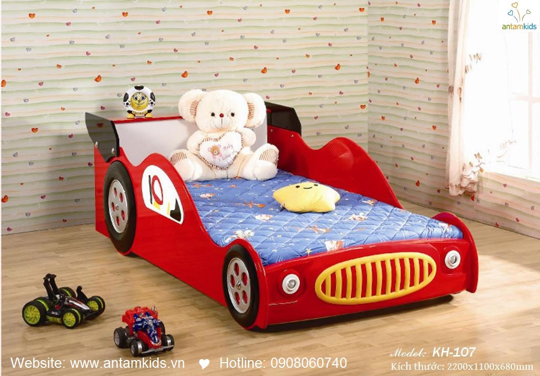 Giường tầng trẻ em KH-107, giuong tang tre em
