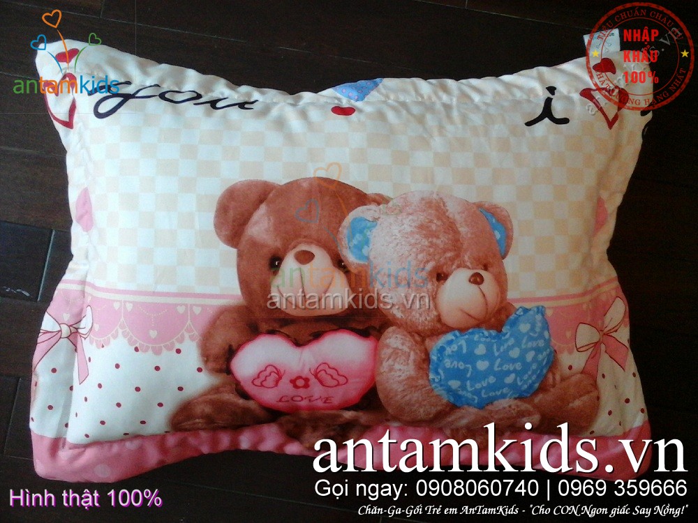 Chan ga goi gau Teddy Misa hong xanh de thuong antamkids