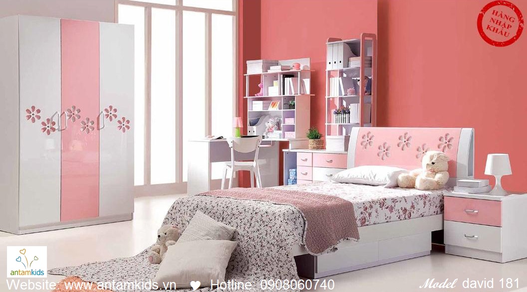 Phòng ngủ cho bé David 181 đẹp thiên thần | PHONG TRE EM ANTAMKIDS