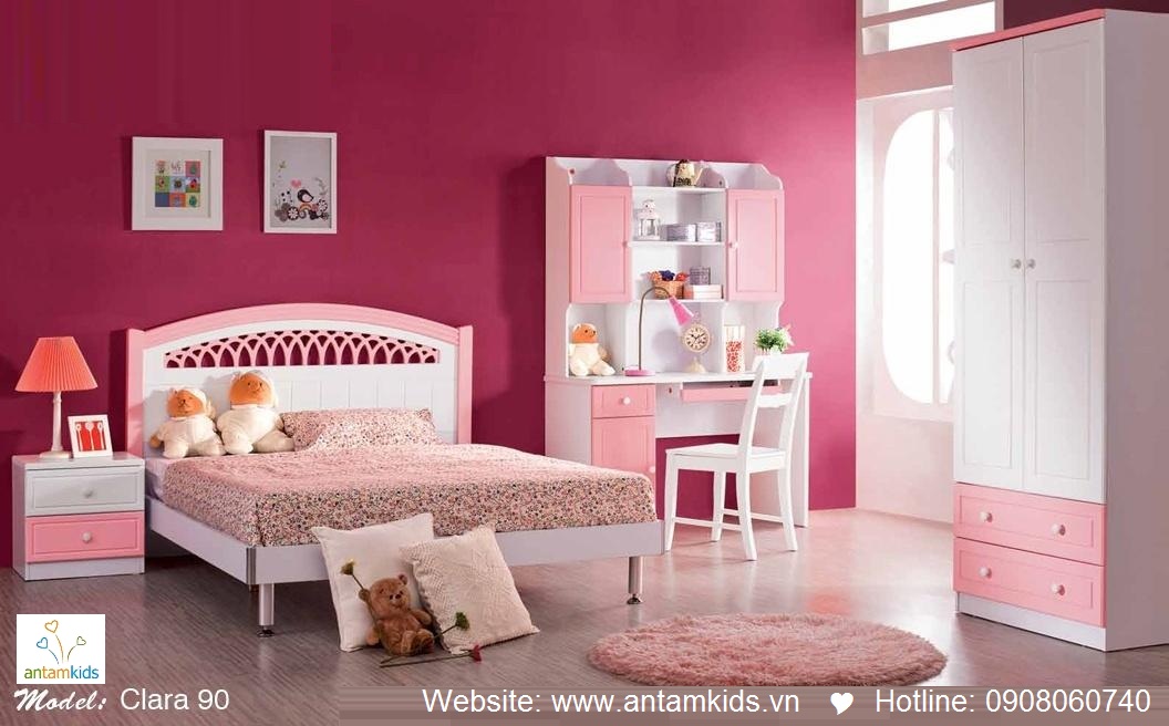 Phòng ngủ cho bé Clara 90 đẹp thiên thần | PHONG TRE EM ANTAMKIDS