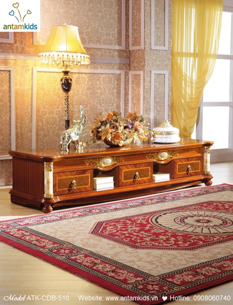 Nội thất cổ điển ATK-CDB-510 cao cấp sang trọng| Noi That Phong Ngu AnTamKids
