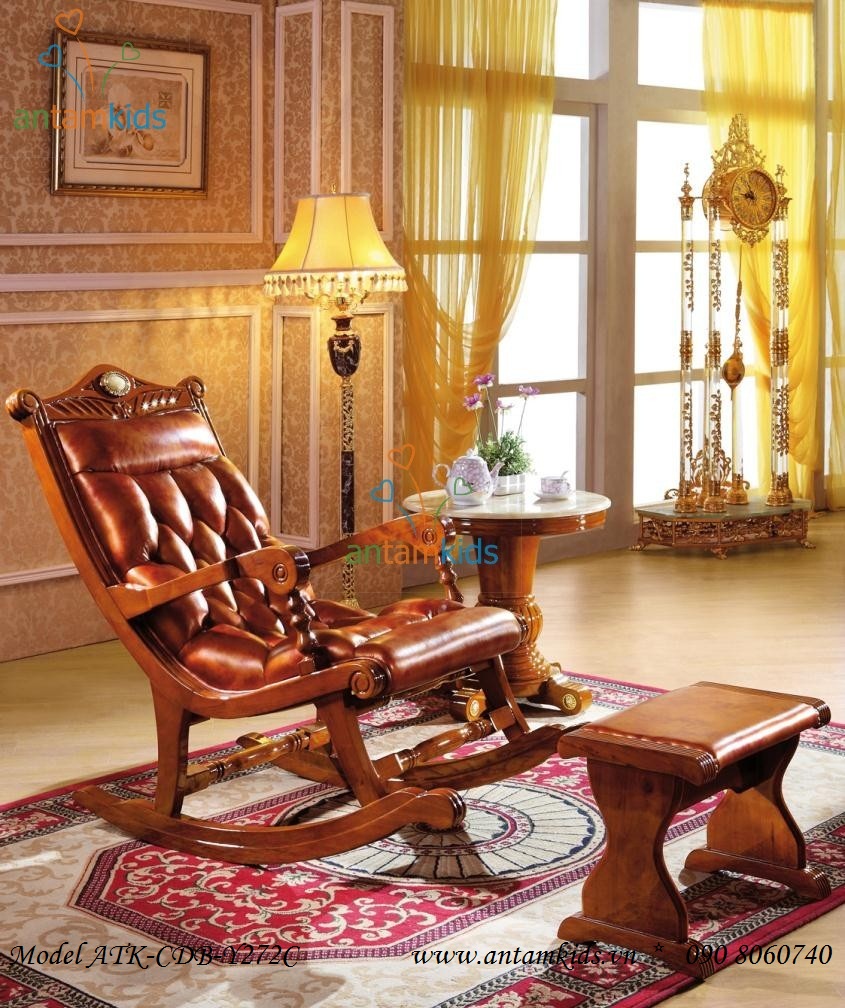 Ghế thư giãn cổ điển châu Âu cao cấp nhập ngoại tuyệt đẹp & sang trọng
