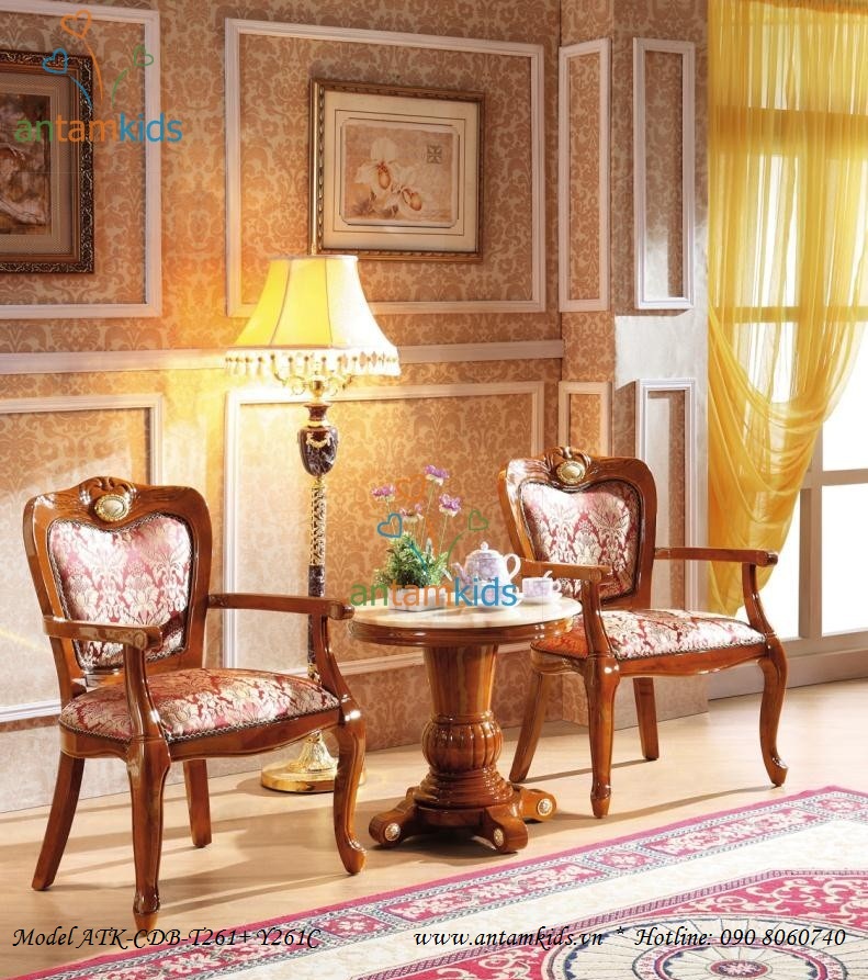 Ghế thư giãn cổ điển châu Âu cao cấp nhập ngoại tuyệt đẹp & sang trọng