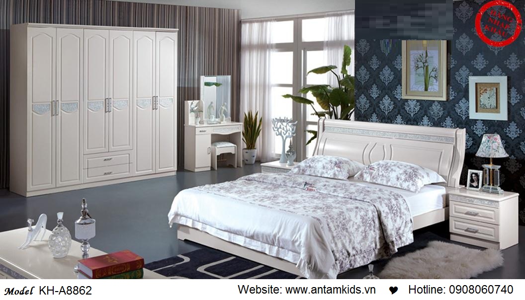 Phòng ngủ KH-A8862, noi that phong ngu, phong cuoi dep