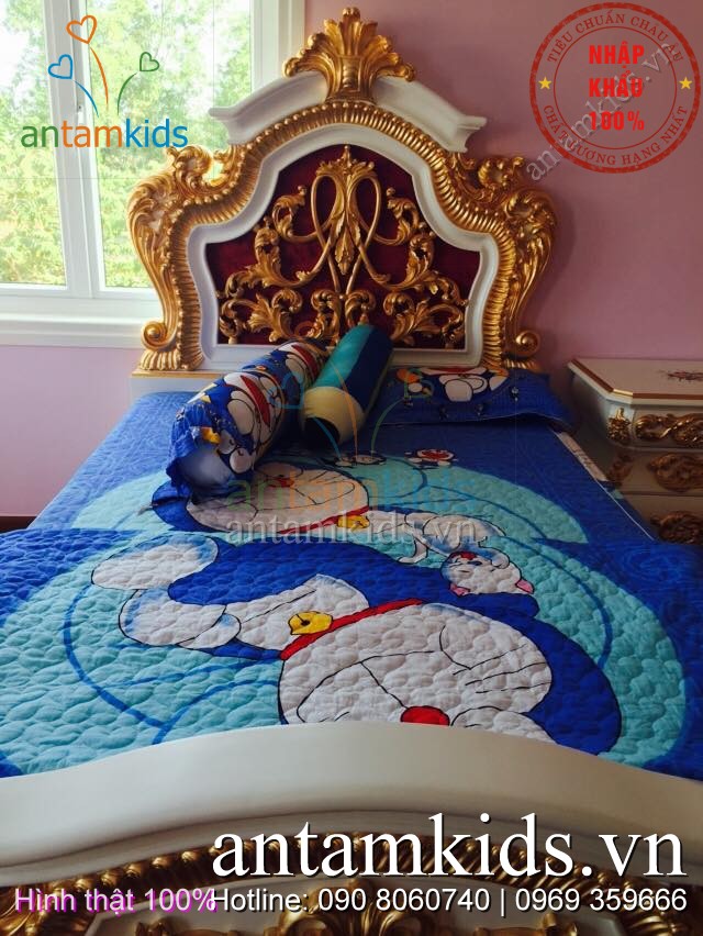 Bộ Chăn ga gối trẻ em mền drap cho bé trai bé gái Disney-AnTamKids.vn