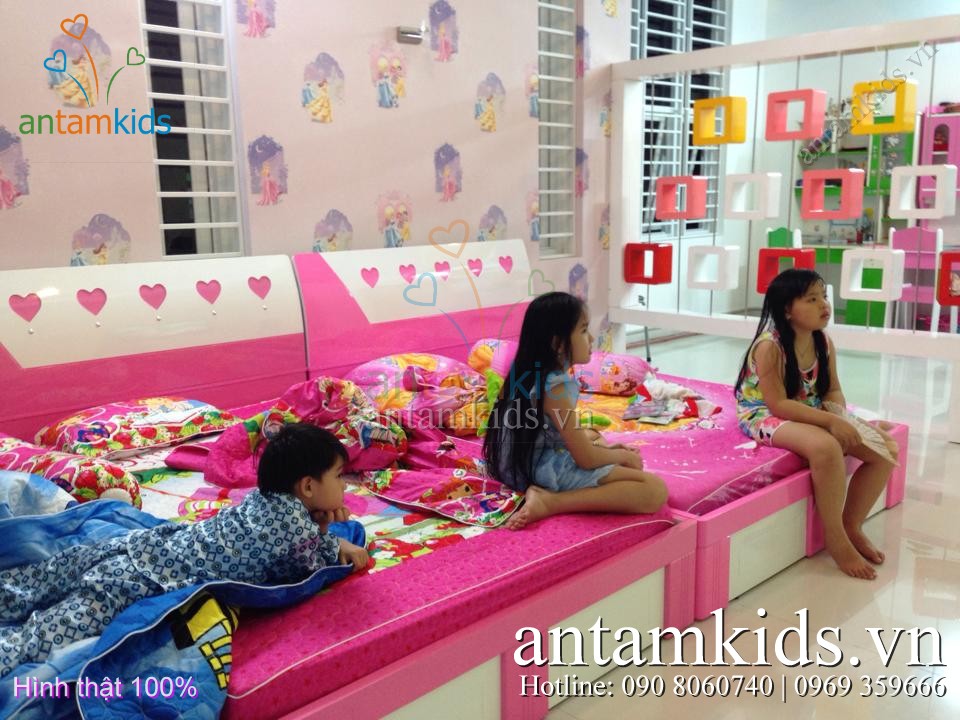 Chăn ga gối drap hoạt hình cho bé trai bé gái - AnTamKids.vn