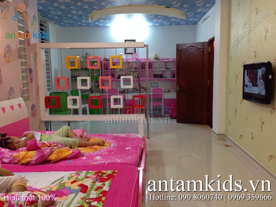 Chăn ga gối drap hoạt hình cho bé trai bé gái - AnTamKids.vn