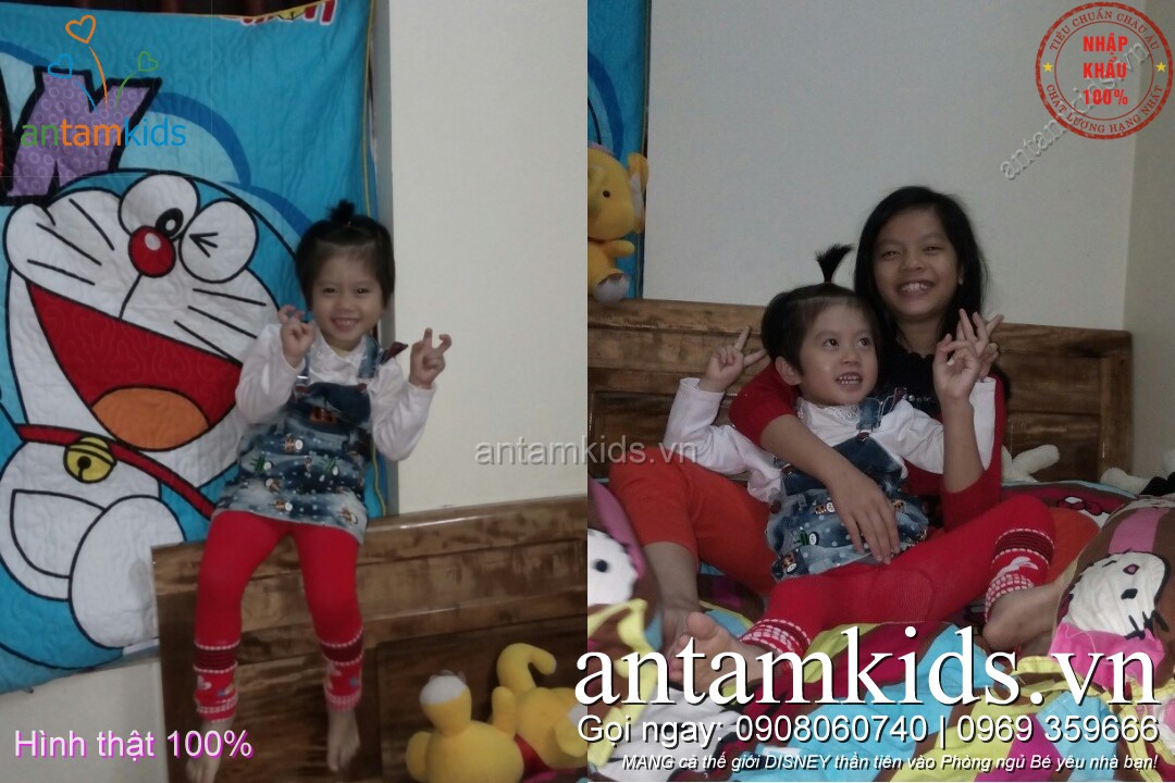 Chăn ga gối Hello Kitty, Doremon cho be antamkidsvn