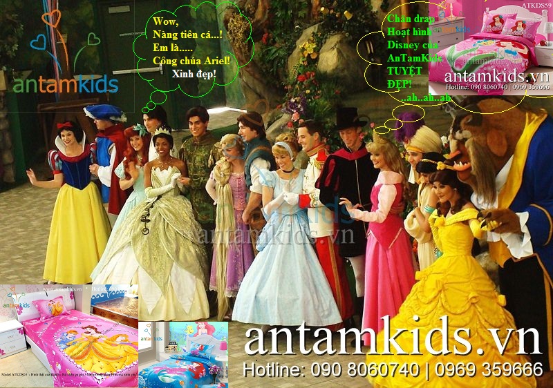 Chăn ga gối trẻ em antamkids.vn