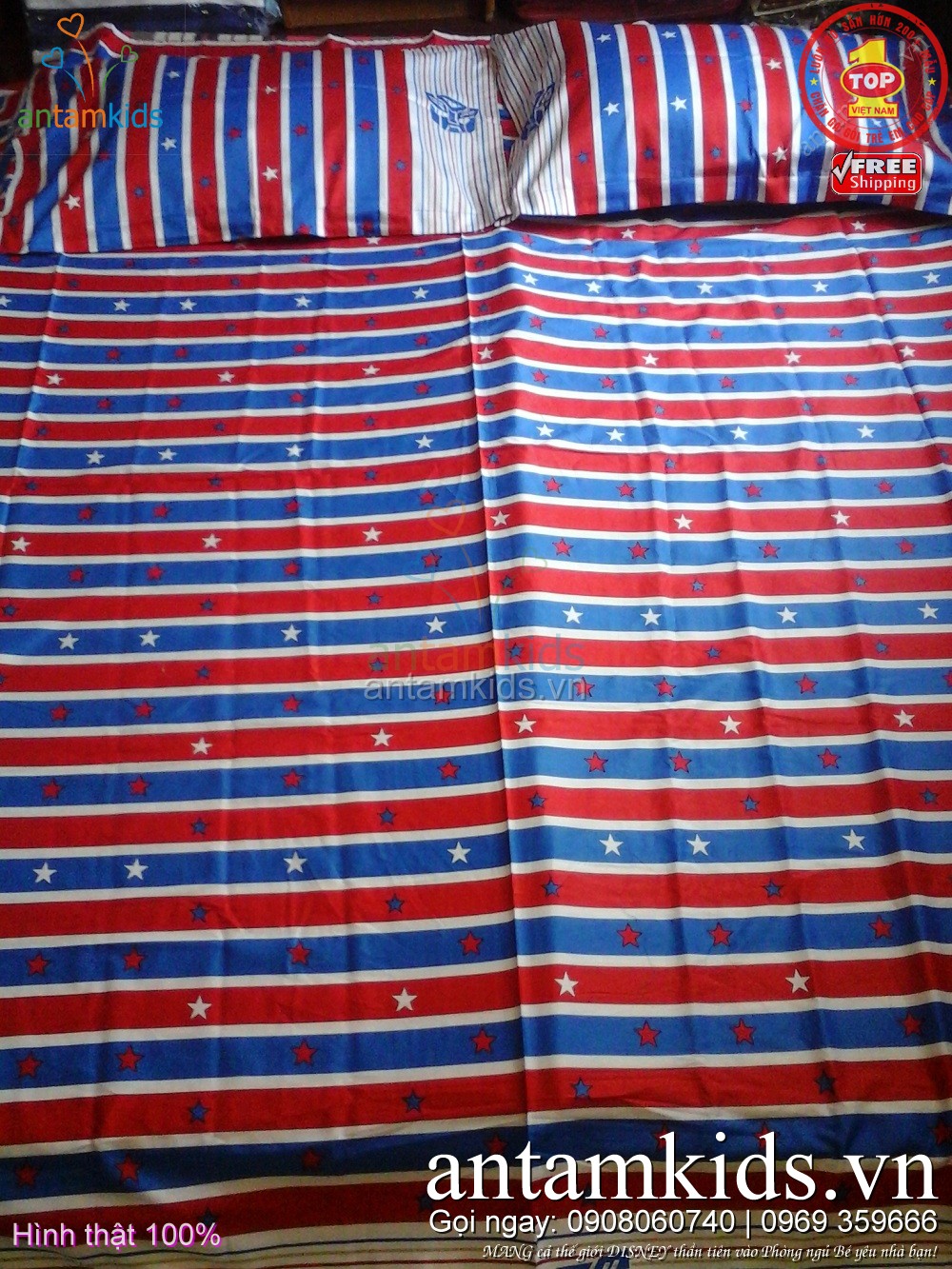 Chăn ga gối đệm cho bé trai Transformers Robot dành cho trẻ em mê siêu nhân