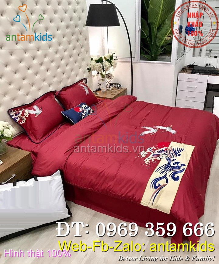 Chăn ga gối cao cấp nhập khẩu hàng hiệu luxury sang trọng - antamkids