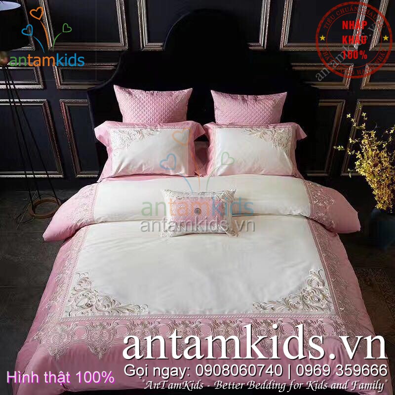 Chăn ga gối cao cấp nhập khẩu hàng hiệu luxury sang trọng - antamkids