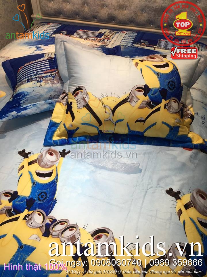 Chăn ga gối minion cho trẻ em, chăn ga gối hình minion ngộ nghĩnh, chăn ga gối đệm minion đẹp, ga giường minion dễ thương, chăn ga gối đệm hoạt hình minion, drap trải giường minion, gối ôm minion, chăn ga minion, chăn gối drap mền minion cao cấp nhập khẩu tuyệt đẹp