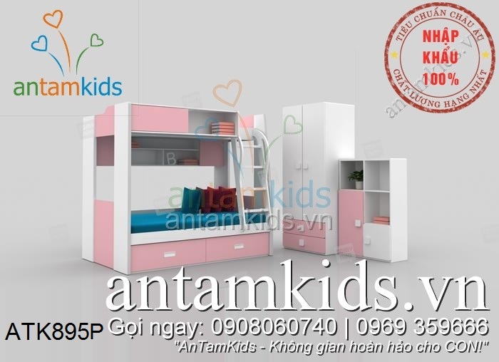 Giường tầng Trẻ em, Giường 2 tầng, Giường 3 tầng cho bé trai bé gái Đẹp TOP 1