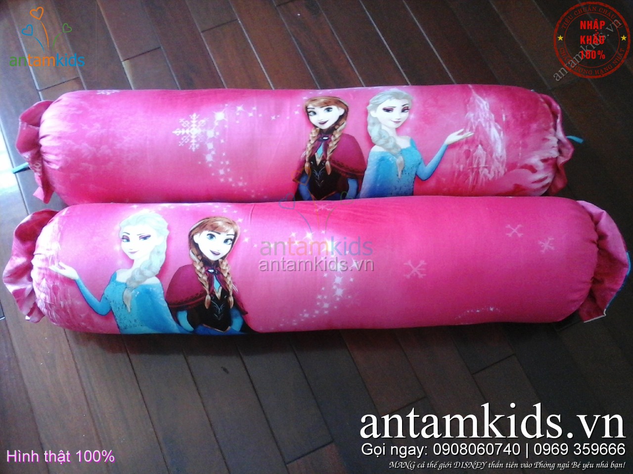 Gối ôm cho bé dễ thương hoạt hình Disney trẻ em Công chúa Frozen anna elsa