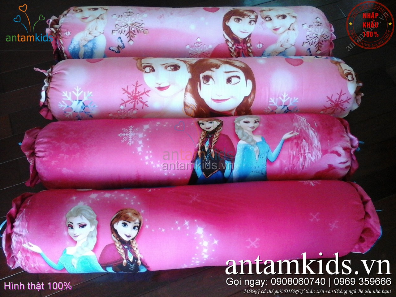 Gối ôm cho bé dễ thương hoạt hình Disney trẻ em Công chúa Frozen anna elsa