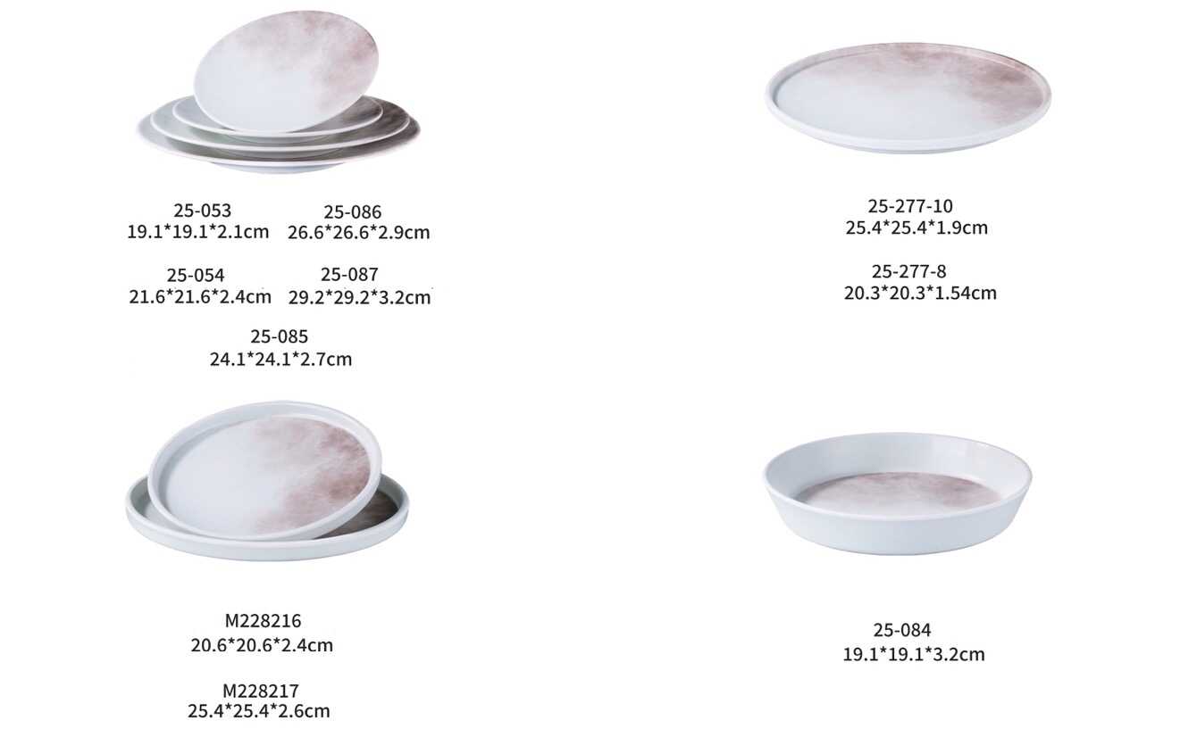 bát đĩa melamine cho quán ăn