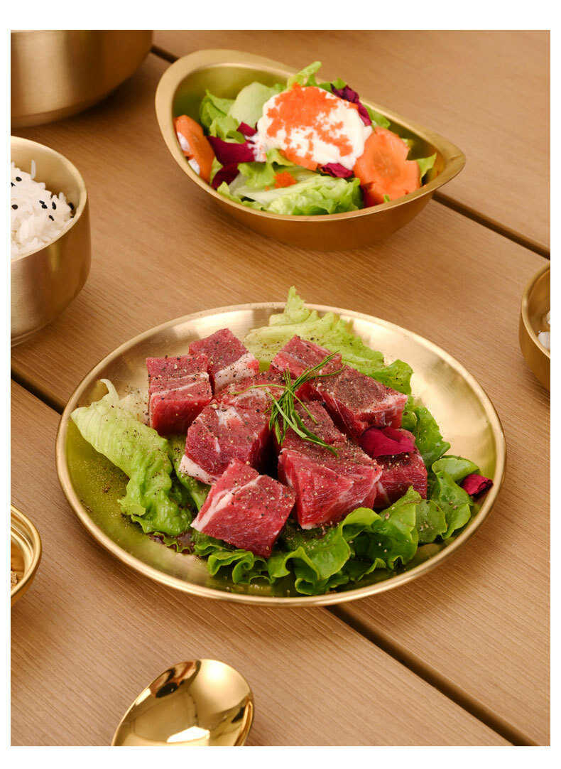 Bộ bát đĩa inox cho quán ăn hàn