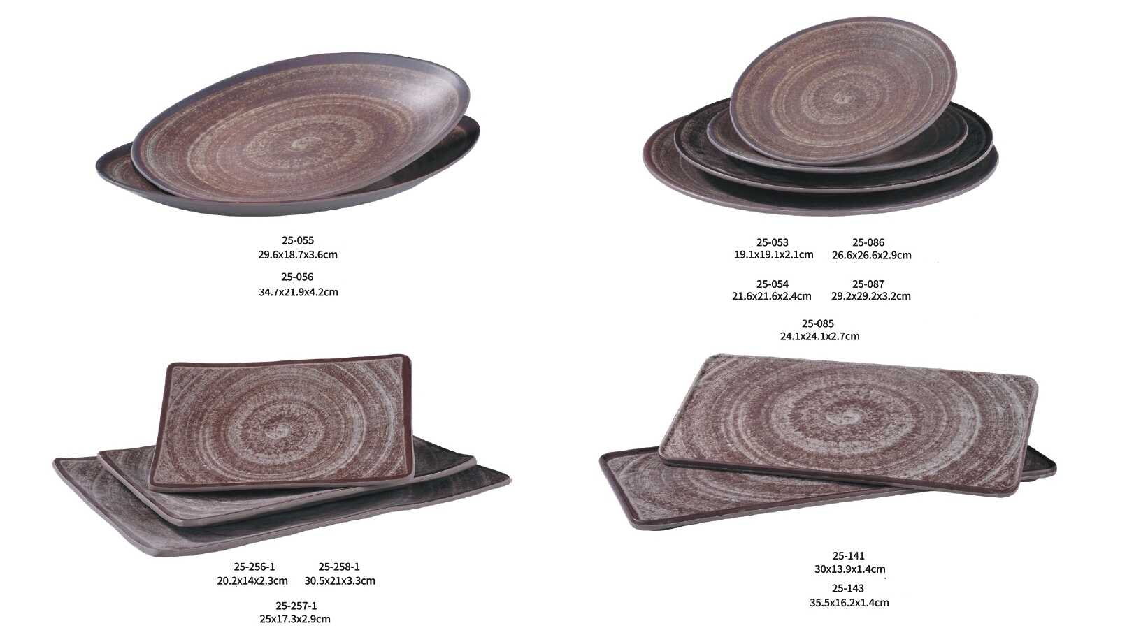 bộ tô chén melamine cao cấp