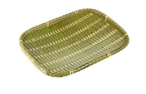 Đĩa nhựa giả mây tre nứa