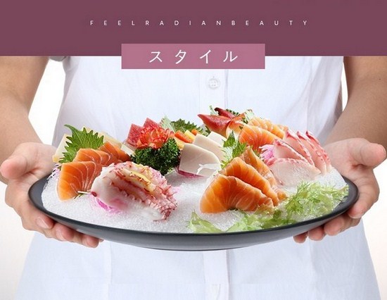 Đĩa tròn nhựa đen