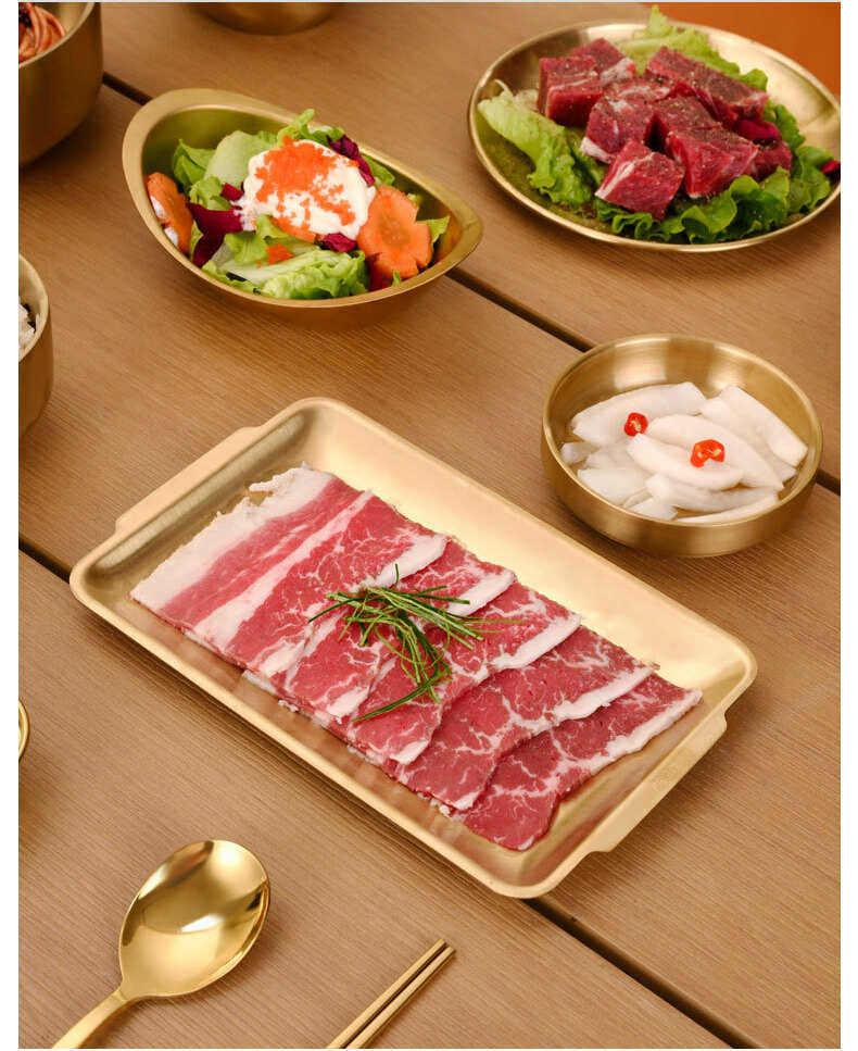 dụng cụ ăn uống sang trọng hàn quốc