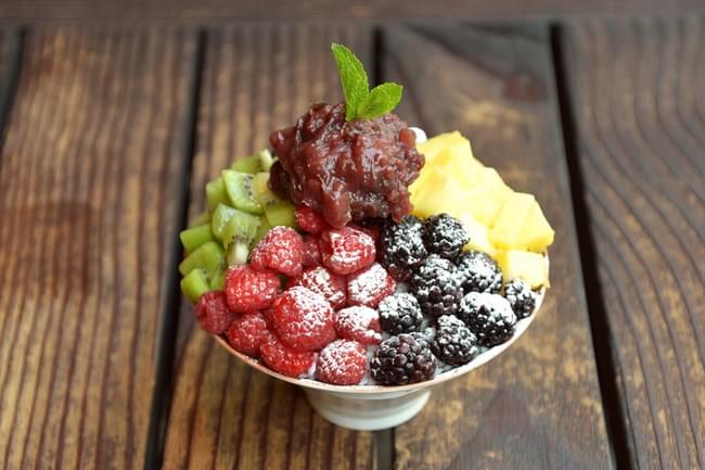 kem tuyết bingsu han quốc tại hà nội