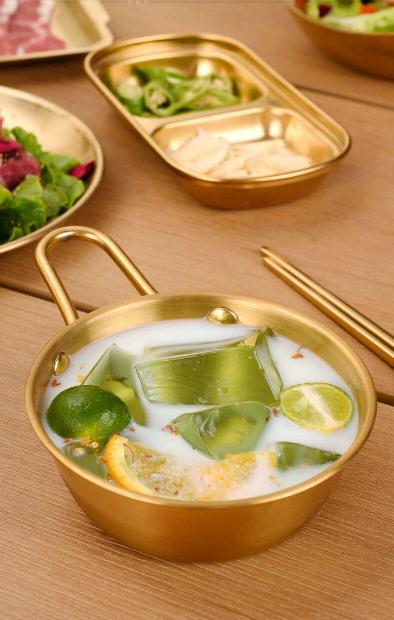 tô chén bát đĩa đũa thìa muỗng inox mạ vàng