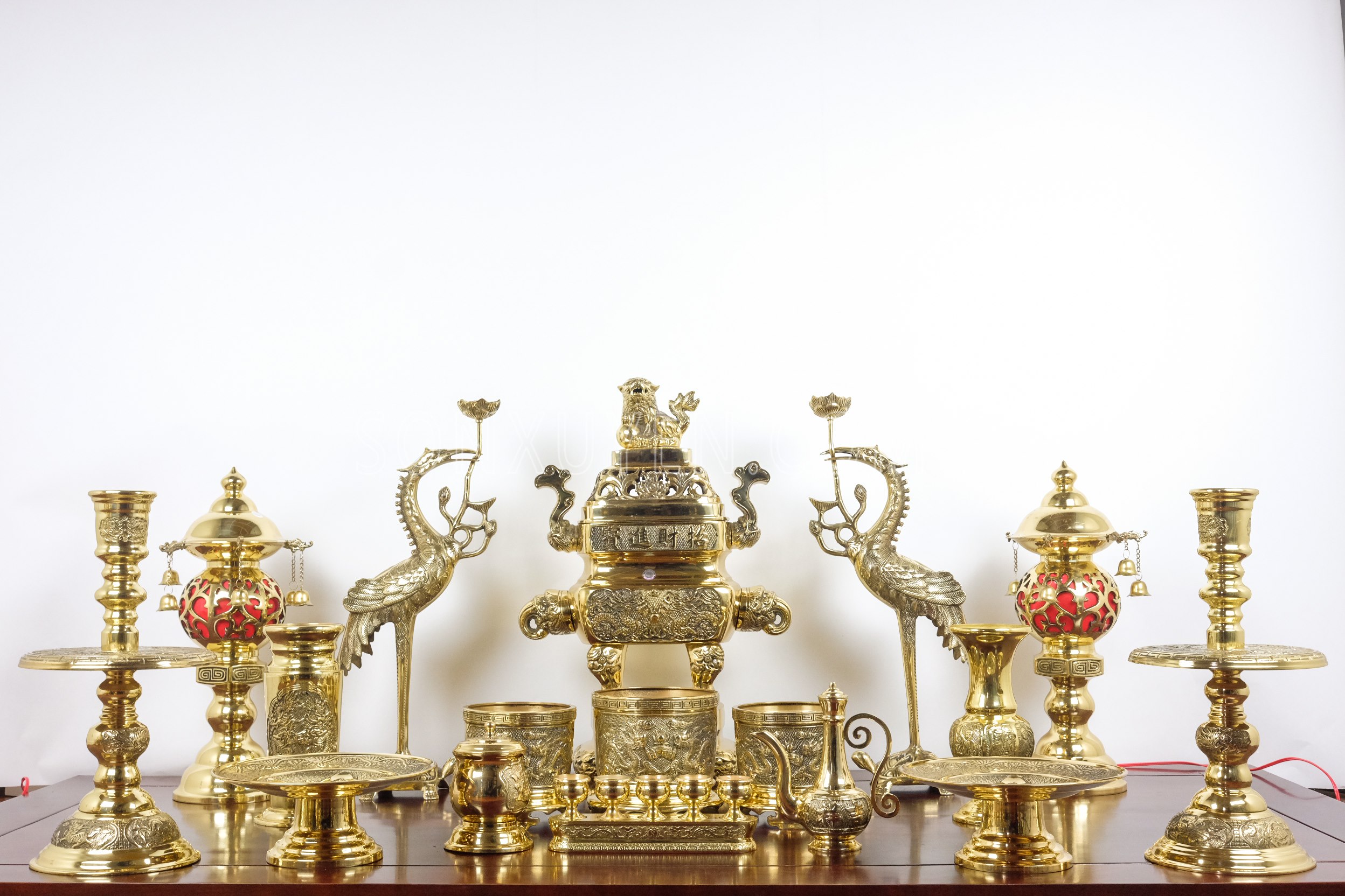 Bộ phú quý số 16. Đỉnh vuông cao 40 cm