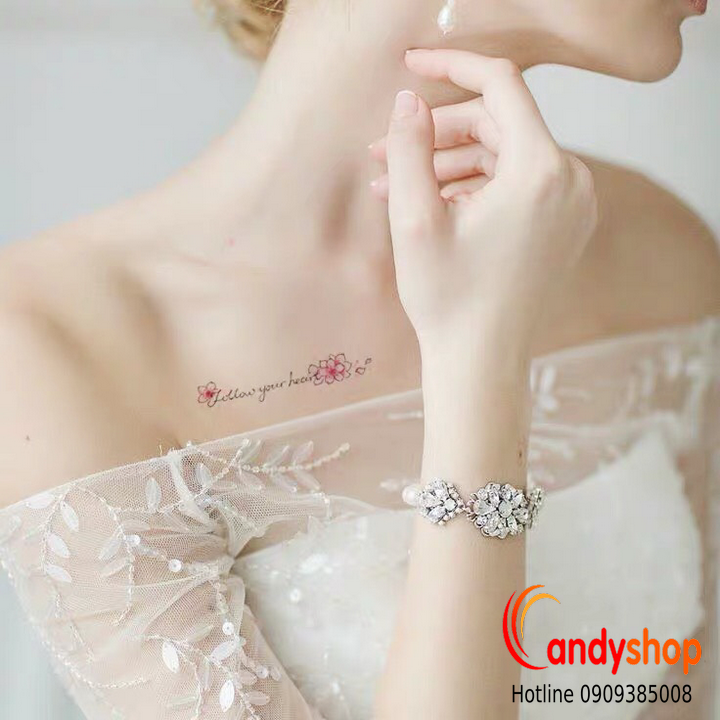 Hình xăm tattoo hoa anh đào