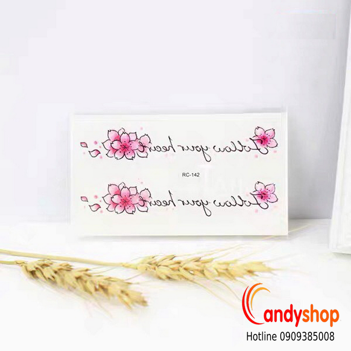 Hình xăm tattoo hoa anh đào