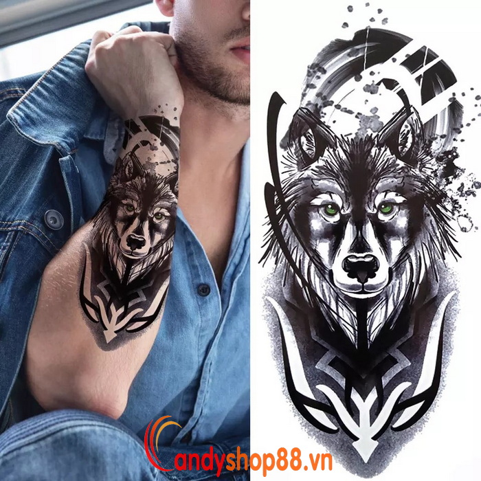 hình xăm dán cá tính