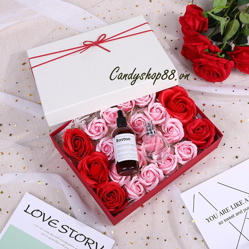 hoa hồng sáp thơm