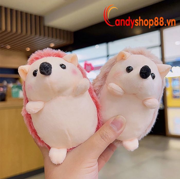 Móc khóa thú nhồi bông Nhím