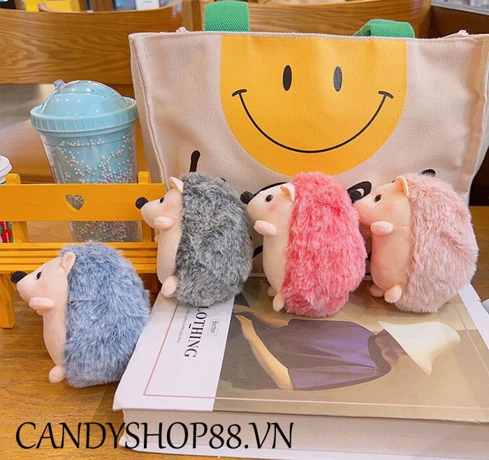 Móc khóa thú nhồi bông Nhím