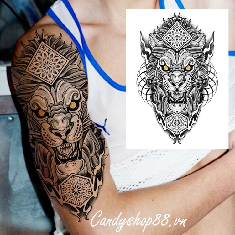 hình xăm dán cá tính