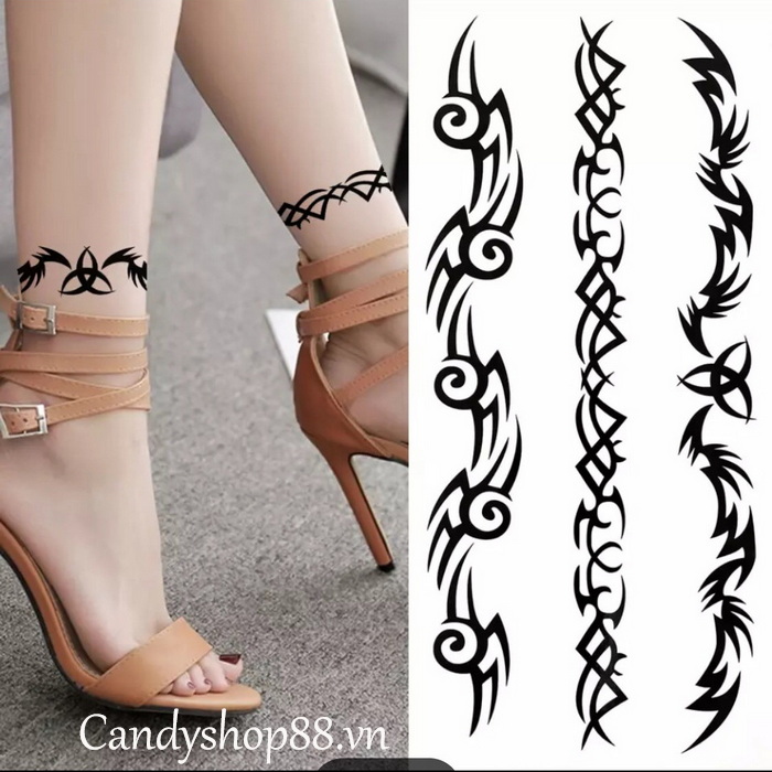 hình xăm dán họa tiết